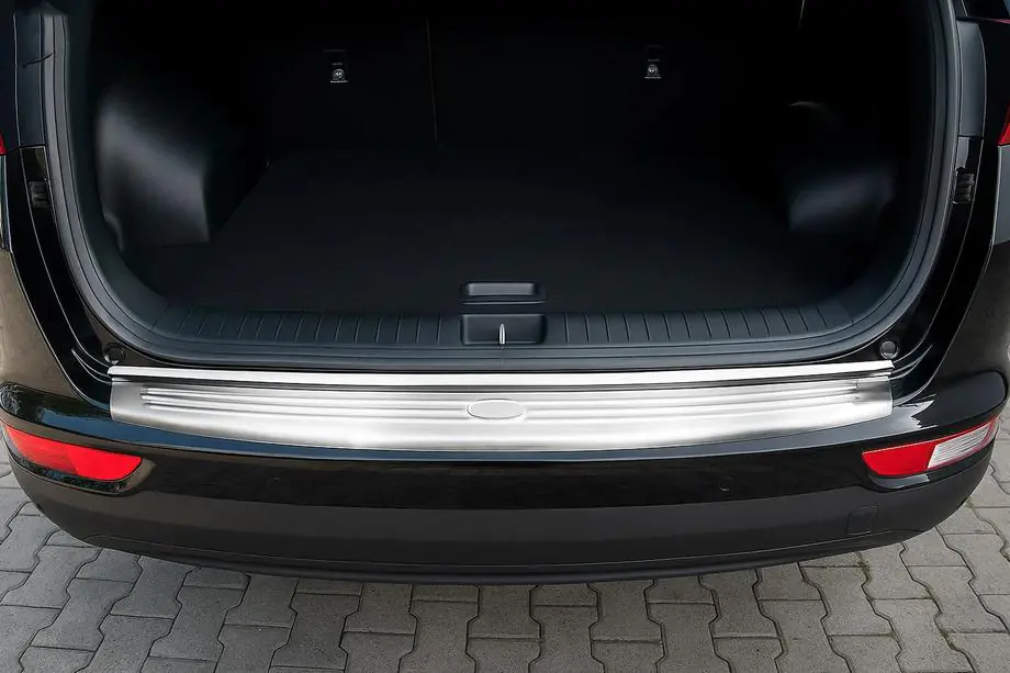 Kia Sportage 2015–2021 Achterbumperbeschermer Libao 2015-2018 (RVS) Image