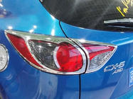 Mazda CX-5 2012–2017 Libao chromen achterlichtcovers (2 stuks, kunststof) foto 2