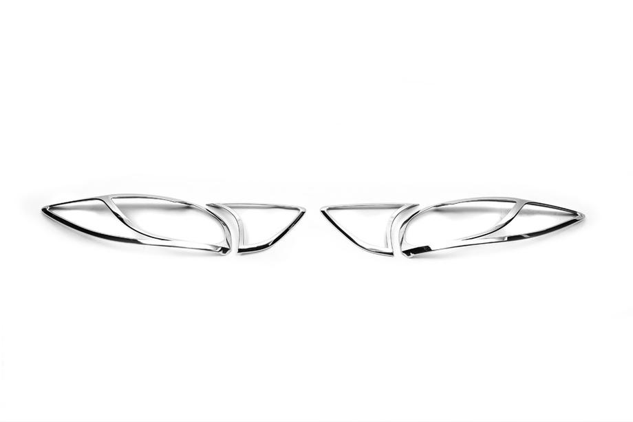 Mazda CX-5 2012–2017 Libao chromen achterlichtcovers (2 stuks, kunststof) Image