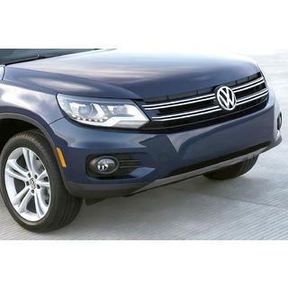 Voorbumper lipspoiler 2007-2010 (RVS) Volkswagen Tiguan 2007–2016 foto 1