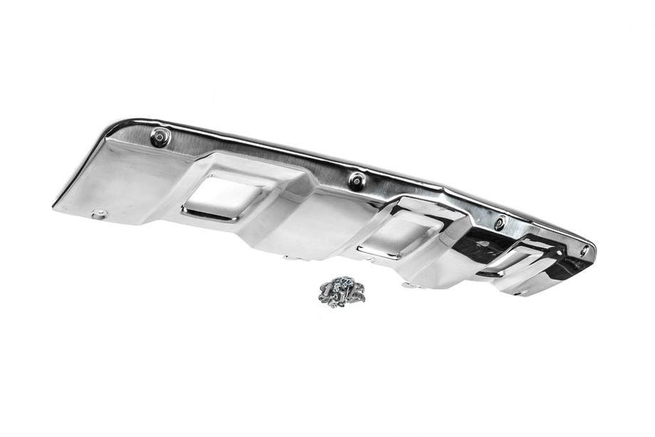 Mercedes GL-klasse X164 2006–2012 Libao voorlip 2006-2009 (RVS) Foto 3