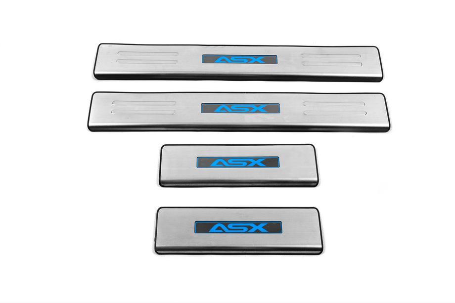 Mitsubishi ASX 2010–2023 Libao LED dorpellijsten (4 stuks, rvs) Image