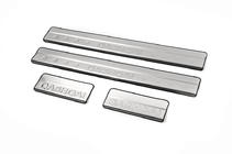 Nissan Qashqai 2010–2014 Libao RVS instaplijsten (4 stuks) foto 2