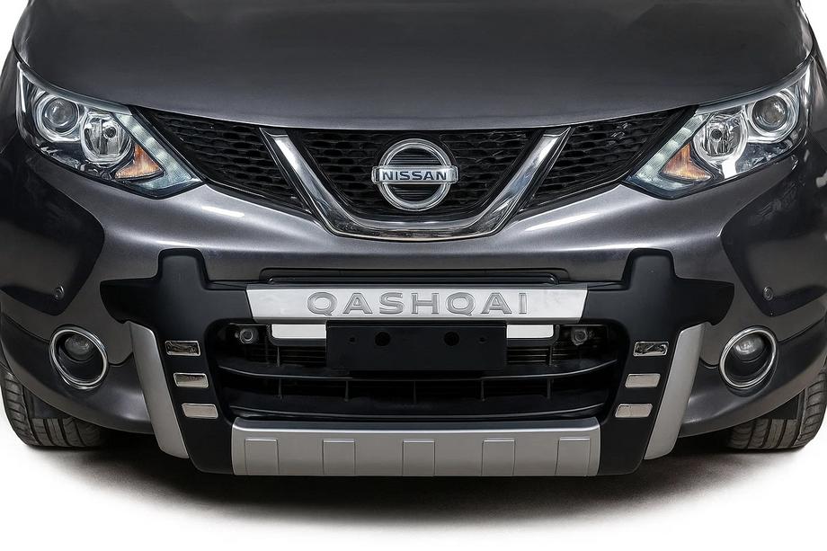 Nissan Qashqai 2014–2021 Frontlip Libao 2014-2016 (kunststof) Image