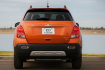 Chevrolet Trax 2012–2023 Chromen afdekking achtermistlampen 2013-2016 (2 stuks, ABS) foto 1