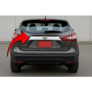 Sierlijst boven kenteken Libao (kunststof) Nissan Qashqai 2014–2021 foto 1