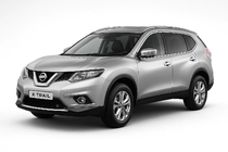 Nissan X-trail T32/Rogue 2014–2021 Geïntegreerde dakrails grijs OEM (voor X-trail, aluminium, montage met lijm) foto 3