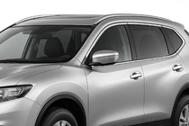 Nissan X-trail T32/Rogue 2014–2021 Geïntegreerde dakrails grijs OEM (voor X-trail, aluminium, montage met lijm) foto 1