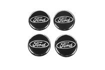 Ford Center cap stickers 54 mm (set van 4) foto 1
