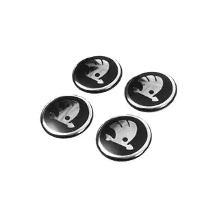 Center cap stickers 54 mm (set van 4) foto 4