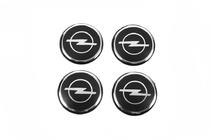 Opel Center cap stickers 54 mm (set van 4) foto 2