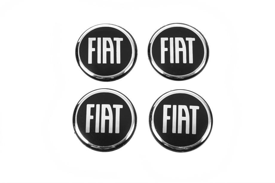Fiat Center cap stickers 54 mm (set van 4) Image