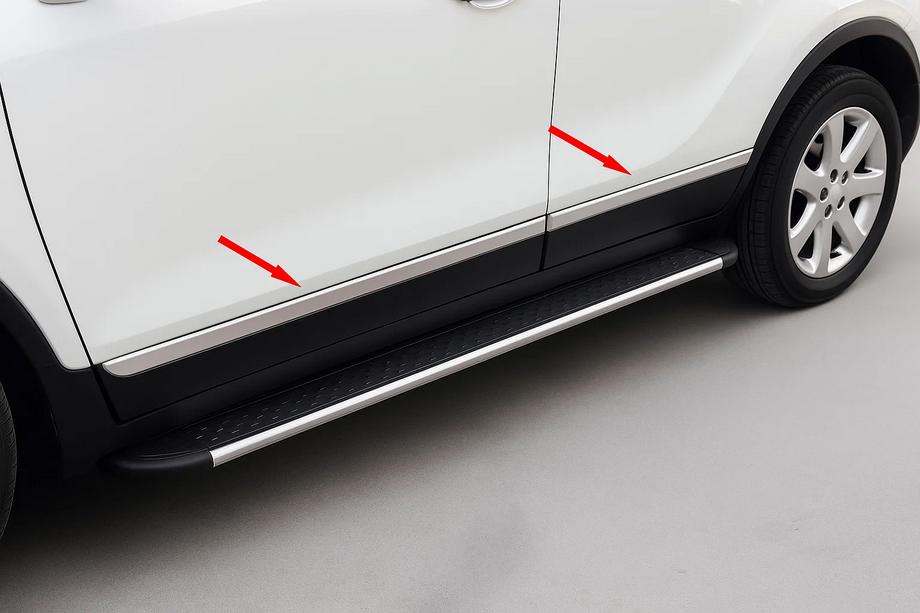 Opel Mokka 2012–2021 Libao deurlijsten (set van 4, kunststof) Image