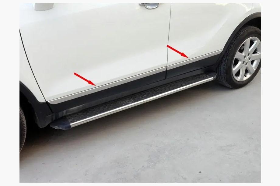 Chevrolet Trax 2012–2023 Libao deurlijsten (set van 4, kunststof) Image