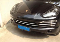 Porsche Cayenne 2010–2017 Chroom grillelijsten Libao foto 2
