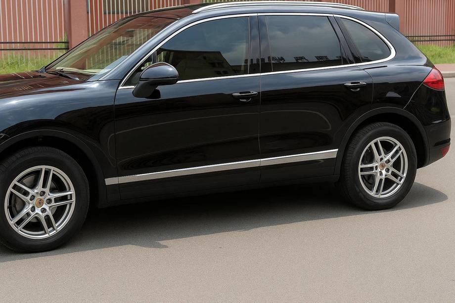 Porsche Cayenne 2010–2017 Libao deurlijsten (set van 4, kunststof) Image