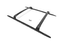 Land Rover Discovery IV 2009–2017 Dakrails met dwarsbalken Libao-design (zwart) foto 2