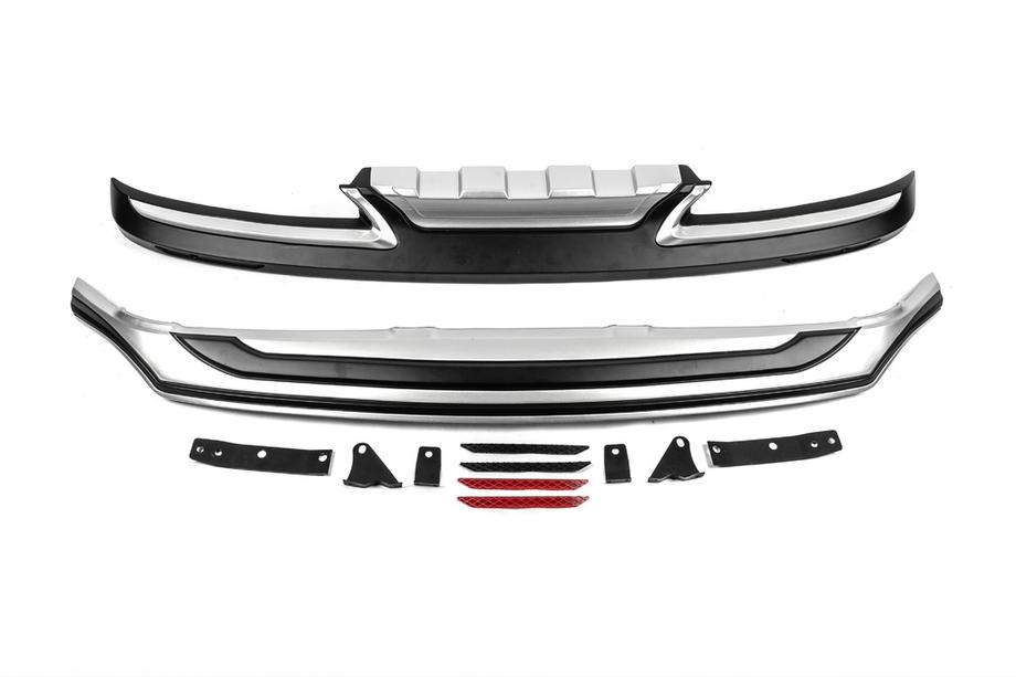 Lexus NX 2014–2021 Voor- en achterbumper lip splitters V3 (2 stuks) Image