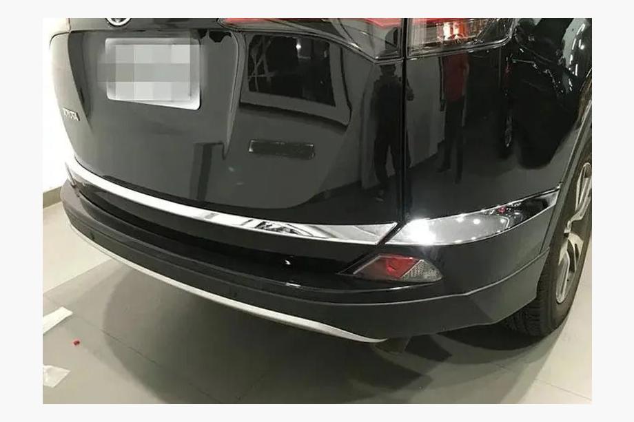 Toyota Rav 4 2013–2018 RVS sierlijsten voor achterbumper en achterklep Libao 2016-2018 (3 stuks) Image