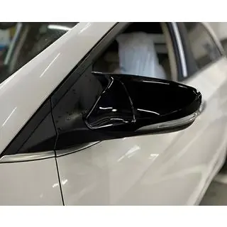 Spiegelkappen met uitsparing voor richtingaanwijzer BMW-style (2 stuks) foto 3