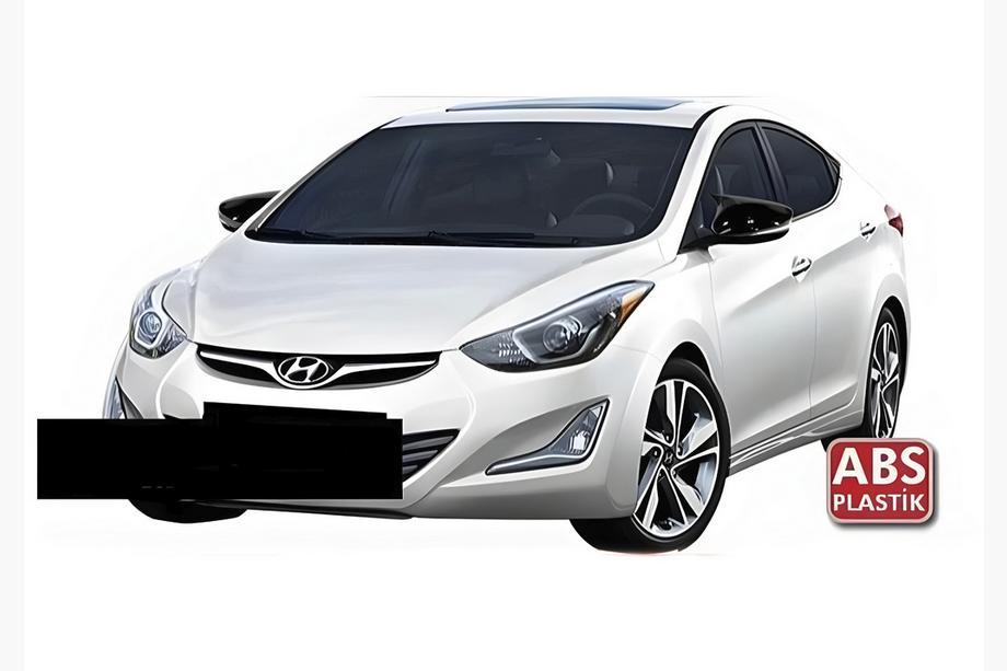 Hyundai I-30 2012–2017 Spiegelkappen met uitsparing voor richtingaanwijzer BMW-style (2 stuks) Foto 5
