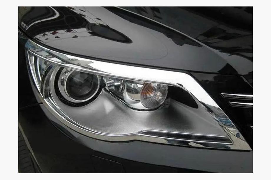 Volkswagen Tiguan 2007–2016 Libao koplampsierlijsten 2007-2011 (set 2 stuks, kunststof) Image
