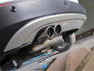 Volkswagen Tiguan 2007–2016 Achterdiffuser 2007-2010 (RVS) foto 4