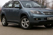 BYD S6 2010–2016 OEM V2 zijtreden (set van 2, aluminium) foto 1