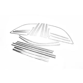 Complete raamomlijsting 2010-2014 (set 4 stuks, Libao) Chery Tiggo 1 2005–2016 foto 3