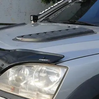 Universele motorkapdeflector Eurocap (2 stuks, ABS) foto 4