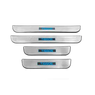 Libao LED dorpellijsten (4 stuks, RVS) Chery Tiggo 5 2013– foto 2