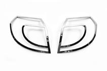 Geely Emgrand X7 2011– Libao chromen achterlichtcovers (2 stuks, kunststof) foto 1