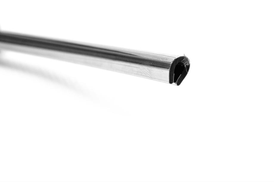 Chroom sierlijst per meter U-profiel sal19a (1 meter, 8,5 mm) Foto 8