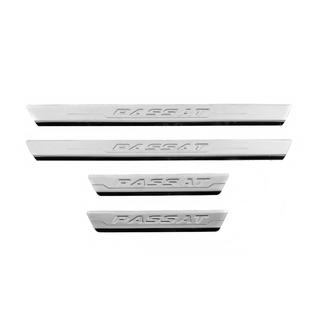 Carmos V3 instaplijsten (4 stuks, RVS) Volkswagen Passat B8 2015–2023 foto 1