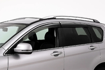 GreatWall Haval H6 2011– Raamwindschermen met chromen sierlijst 2012-2016 (4 st., Libao) foto 5