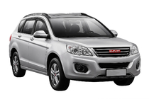GreatWall Haval H6 2011– Raamwindschermen met chromen sierlijst 2012-2016 (4 st., Libao) foto 3