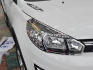 GreatWall Haval M4 2012–2021 Libao chromen koplampcovers (set 2 stuks, kunststof) foto 1