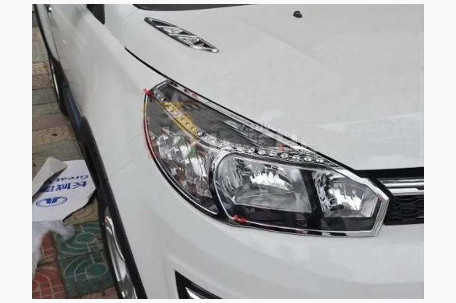 GreatWall Haval M4 2012–2021 Libao chromen koplampcovers (set 2 stuks, kunststof) Image