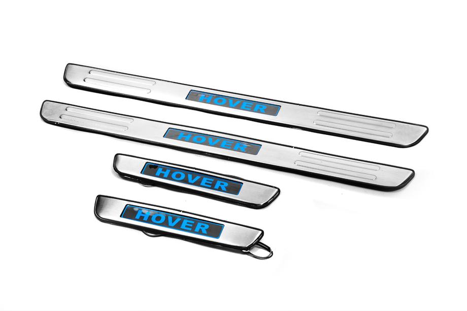GreatWall Haval M4 2012–2021 Libao LED instaplijsten 2012+ (4 stuks, RVS) Image