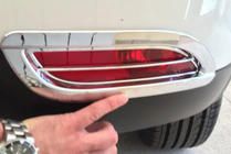 GreatWall Haval M4 2012–2021 Chroom achterlicht afdekkappen Libao 2012+ (2 st., kunststof) foto 1