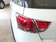 GreatWall Haval M4 2012–2021 Libao chromen achterlichtcovers (2 stuks, kunststof) foto 1