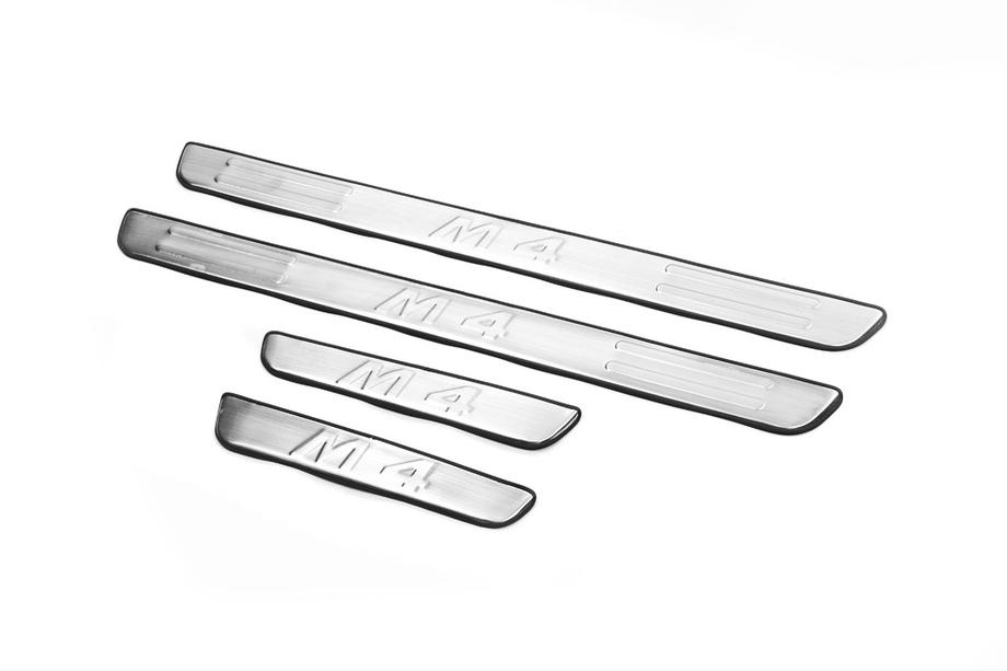 GreatWall Haval M4 2012–2021 Instaplijsten Libao 2012+ (4 stuks, RVS) Image