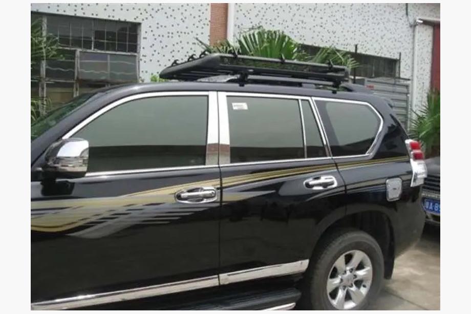 Toyota Land Cruiser Prado 150 2009–2023 Complete raamomlijsting (set) Image
