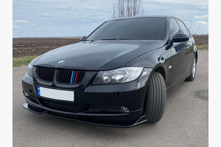 Universele voorbumper lip spoiler Niken Black (ABS) Foto 3