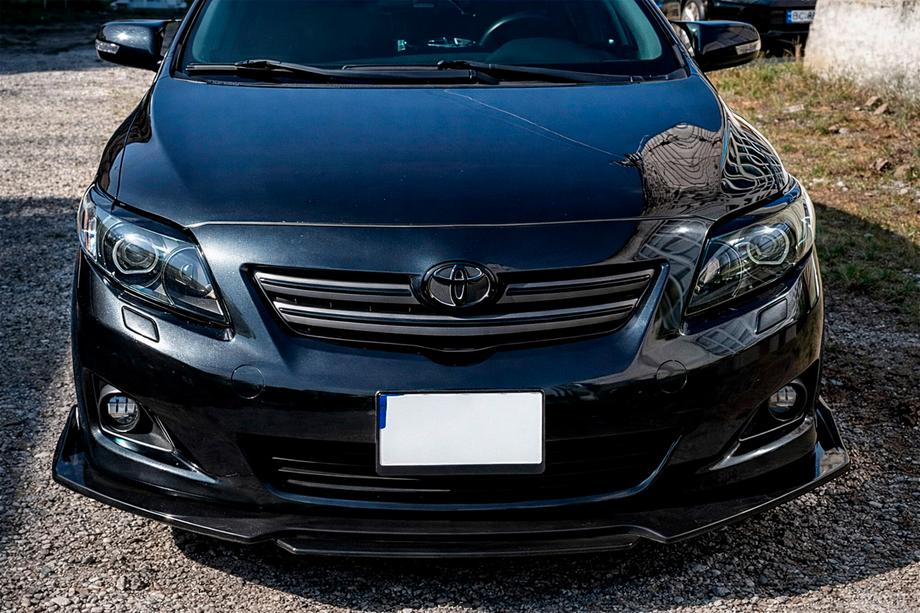 Universele voorbumper lip spoiler Niken Black (ABS) Foto 16