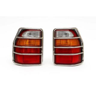 Chromen achterlichtbeschermers (voor Land Cruiser 105) Toyota Land Cruiser 100 1998–2007 foto 1