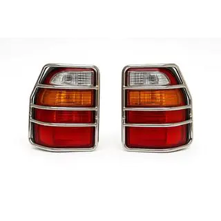 Chromen achterlichtbeschermers (voor Land Cruiser 105) Toyota Land Cruiser 100 1998–2007 foto 1