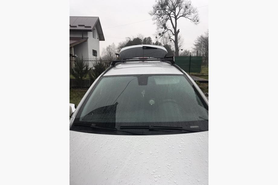 Opel Astra H 2004–2013 Dwarsdragers voor geïntegreerde dakrails, afsluitbaar Skybar V2 (2 stuks) Grijs Foto 10