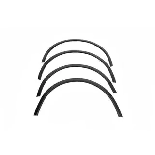 Spatbordrandverbreders SD (2009-2013, 4 stuks, zwart, ABS-kunststof) Mercedes E-klasse W212 2009–2016 foto 1