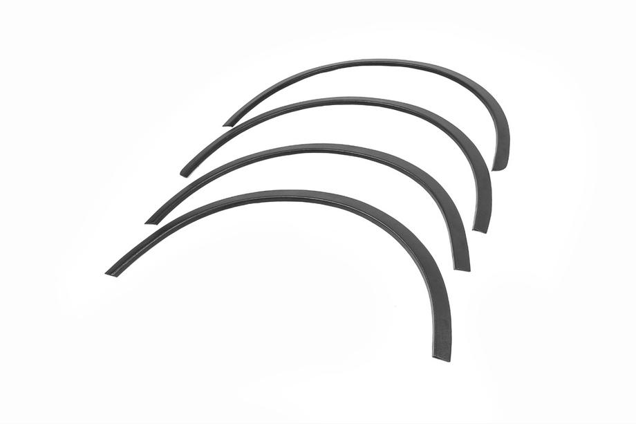 Mercedes E-klasse W212 2009–2016 Spatbordrandverbreders SD (2009-2013, 4 stuks, zwart, ABS-kunststof) Foto 2